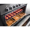 Rangemaster PROP90FXDFFSL/C 90cm Dual Fuel Range Cooker Professional Plus FX Slate / Chrome, A Rated