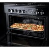 Rangemaster PROP90FXDFFSL/C 90cm Dual Fuel Range Cooker Professional Plus FX Slate / Chrome, A Rated