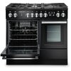 Rangemaster PROPL100FXDFFSS/C 100cm Dual Fuel Range Cooker Professional Plus FX Stainless Steel / Chrome, A Rated
