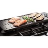Rangemaster PROPL100FXDFFGB/C 100cm Dual Fuel Range Cooker Professional Plus FX Gloss Black / Chrome, A Rated