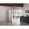 Miele KFN4797CD CLST CleanSteel No Frost Fridge Freezer, 70/30, Stainless Steel, C Rated