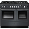 Rangemaster PROPL100FXDFFSL/C 100cm Dual Fuel Range Cooker Professional Plus FX Slate / Chrome, A Rated