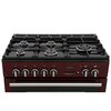 Rangemaster PROP90FXPDFFSL/C 90cm Dual Fuel Range Cooker Professional Plus FXP Slate / Chrome, A Rated