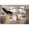 Miele FNUS 7040 D No Frost Built-Under Freezer, Fixed Hinge, White, D Rated