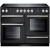 Rangemaster NEX110EICB/C 110cm Induction Range Cooker Nexus Charcoal Black / Chrome, A Rated