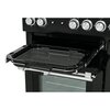 Rangemaster NEX110DFFCB/C 110cm Dual Fuel Range Cooker Nexus Charcoal Black / Chrome, A Rated