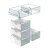 Miele KFFD 6741 EDT/CS American Fridge Freezer, Stainless Steel, D Rated,  Non-Plumbed