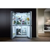 Miele KFFD 6765 EDT/CS CleanSte American Fridge Freezer, Stainless Steel, D Rated,  Plumbed