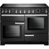 Rangemaster PDL110EICB/C 110cm Induction Range Cooker Professional Deluxe Charcoal Black/ Chrome, A Rated