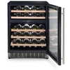 Rangemaster RDZ6046 Stainless Steel Wine Cooler, G Rated