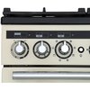 Rangemaster EDL90DFFCB/C 90cm Dual Fuel Range Cooker Encore Deluxe Charcoal Black / Chrome, A Rated