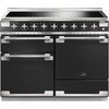 Rangemaster ELS110EICB 110cm Induction Range Cooker Elise Charcoal Black / Brushed Nickel, A Rated