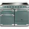 Rangemaster ELS110EIMG 110cm Induction Range Cooker Elise Mineral Green / Brushed Nickel, A Rated