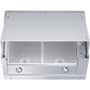 Miele DAZ 1620 Integrated Cooker Hood, Stainless Steel, B Rated