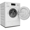 Miele WEG885 WCS Washing Machine, 9kg, 1400 Spin, White, A Rated