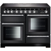 Rangemaster EDL110EICB/C 110cm Induction Range Cooker Encore Deluxe Charcoal Black / Chrome, A Rated