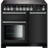 Rangemaster EDL100EICB/C 100cm Induction Range Cooker Encore Deluxe Charcoal Black / Chrome, A Rated