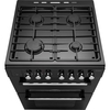Rangemaster CLA60DFFBL/C Dual Fuel Cooker with Double Oven Classic Black / Chrome, A Rated