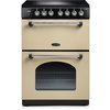 Rangemaster CLA60EICR/C Induction Electric Cooker with Double Oven Classic Cream / Chrome, A Rated