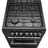 Rangemaster PROPL60DFFBL/C Dual Fuel Cooker with Double Oven Professional Plus Black / Chrome, A Rated