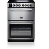 Rangemaster PROPL60ECSS/C Ceramic Electric Cooker with Double Oven Professional Plus Stainless Steel / Chrome, A Rated