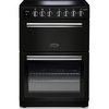 Rangemaster PROPL60EIBL/C Induction Electric Cooker with Double Oven Professional Plus Black / Chrome, A Rated