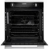 Rangemaster RMB6010BL/SS Built-In Electric Single Oven Black and Stainless Steel