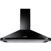 Rangemaster RCLAHDC110BL/C 110cm Chimney Cooker Hood Classic Black / Chrome, B Rated