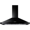 Rangemaster RHDC110BL/C 110cm Chimney Cooker Hood Black / Chrome, B Rated
