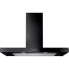 Rangemaster UHDF110BL 110cm Chimney Cooker Hood Flat Black, B Rated