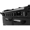 Rangemaster CL90DFPGBL/CM1 90cm Dual Fuel Range Cooker Classic Gloss Black / Chrome, A Rated