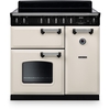 Rangemaster CL90EIPPCR/CM1 90cm Induction Range Cooker Classic Pale Cream / Chrome, A Rated