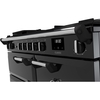Rangemaster CL100DFPGBL/CM1 100cm Dual Fuel Range Cooker Classic Gloss Black / Chrome, A Rated