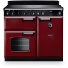 Rangemaster CL100EIPBOR/CM1 100cm Induction Range Cooker Classic Bordeaux /Chrome, A Rated