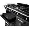 Rangemaster CLDL90DFPSLT/CM1 90cm Dual Fuel Range Cooker Classic Deluxe Slate / Chrome, A Rated