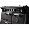 Rangemaster CLDL90DFPSLT/CM1 90cm Dual Fuel Range Cooker Classic Deluxe Slate / Chrome, A Rated