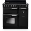 Rangemaster CLDL90EIPCBL/CM1 90cm Induction Range Cooker Classic Deluxe Charcoal Black / Chrome, A Rated