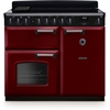 Rangemaster CLDL100EIPBOR/CM1 100cm Induction Range Cooker Classic Deluxe Bordeaux / Chrome, A Rated