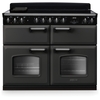 Rangemaster CLDLB110EIPSLT/CM1 110cm Induction Range Cooker Classic Deluxe Slate / Chrome, A Rated