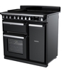 Rangemaster ESDL90EIPGBL/CM1 90cm Induction Range Cooker Estel Deluxe Black / Chrome, A Rated