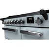 Rangemaster ESDL90EIPMSB/CM1 90cm Induction Range Cooker Estel Deluxe Misty Blue / Chrome, A Rated