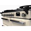 Rangemaster ESDL100DFPPCR/CM1 100cm Dual Fuel Range Cooker Estel Deluxe Pale Cream / Chrome, A Rated