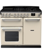 Rangemaster ESDL100DFPPCR/CM1 100cm Dual Fuel Range Cooker Estel Deluxe Pale Cream / Chrome, A Rated