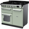 Rangemaster ESDL100DFPMNT/CM1 100cm Dual Fuel Range Cooker Estel Deluxe Mint / Chrome, A Rated