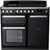 Rangemaster ESDL100EIPGBL/CM1 100cm Induction Range Cooker Estel Deluxe Black / Chrome, A Rated
