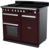 Rangemaster ESDL100EIPBOR/CM1 100cm Induction Range Cooker Estel Deluxe Bordeaux / Chrome, A Rated