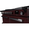 Rangemaster ESDL100EIPBOR/CM1 100cm Induction Range Cooker Estel Deluxe Bordeaux / Chrome, A Rated