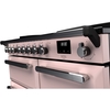 Rangemaster ESDL100EIPPPK/CM1 100cm Induction Range Cooker Estel Deluxe Pale Pink / Chrome, A Rated