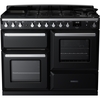 Rangemaster ESDLO110DFPGBL/CM1 110cm Dual Fuel Range Cooker Estel Deluxe Black / Chrome, A Rated
