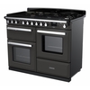Rangemaster ESDLO110DFPSLT/CM1 110cm Dual Fuel Range Cooker Estel Deluxe Slate / Chrome, A Rated